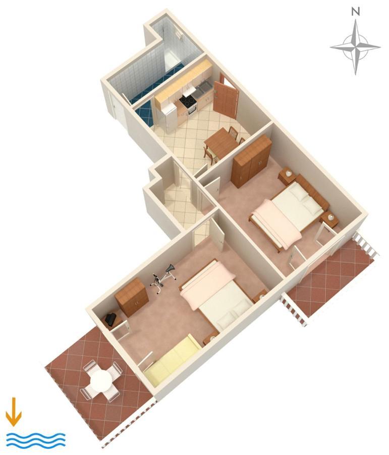 Apartments With A Parking Space Zavalatica, Korcula - 4453 מראה חיצוני תמונה