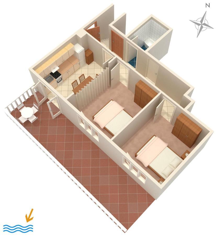 Apartments With A Parking Space Zavalatica, Korcula - 4453 מראה חיצוני תמונה