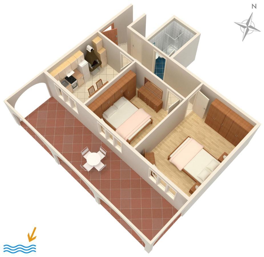 Apartments With A Parking Space Zavalatica, Korcula - 4453 מראה חיצוני תמונה